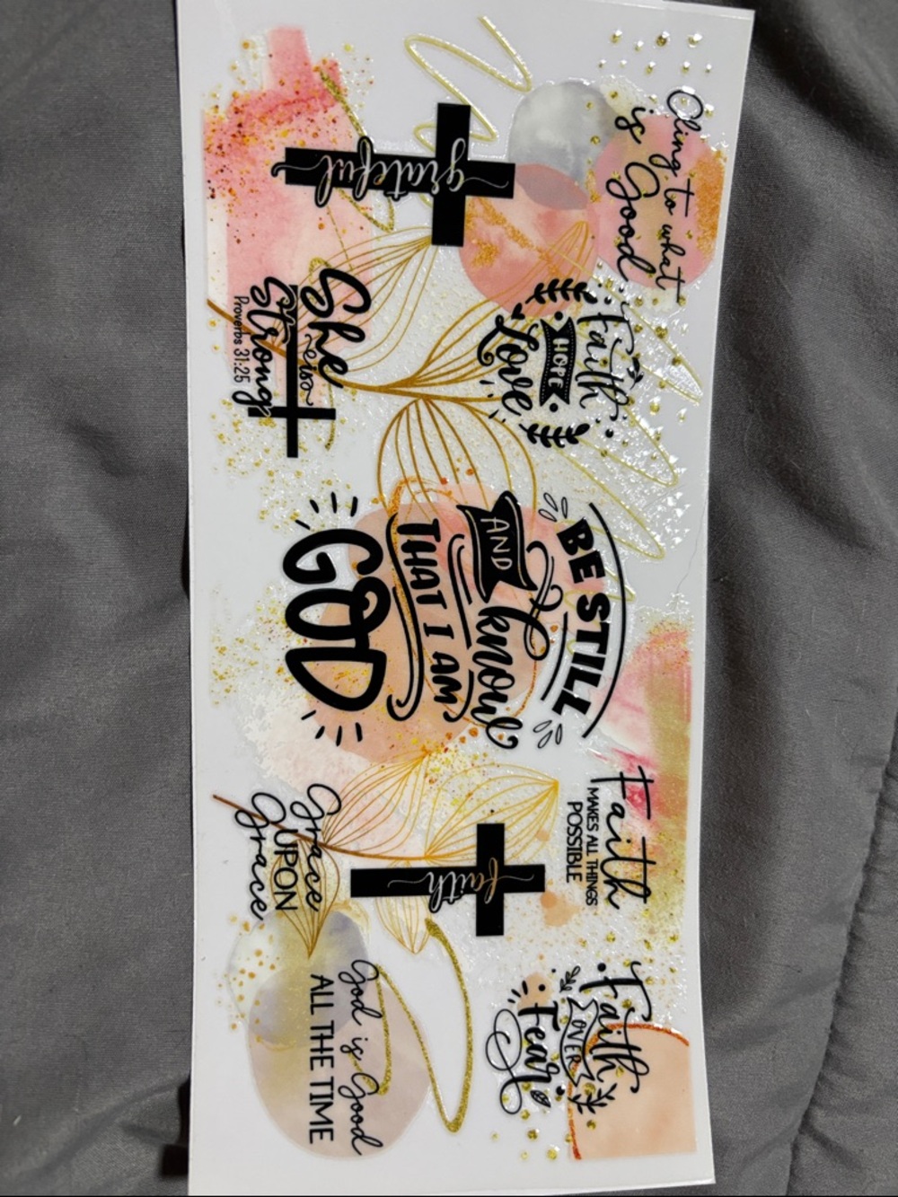 DECAL FOR CUPS